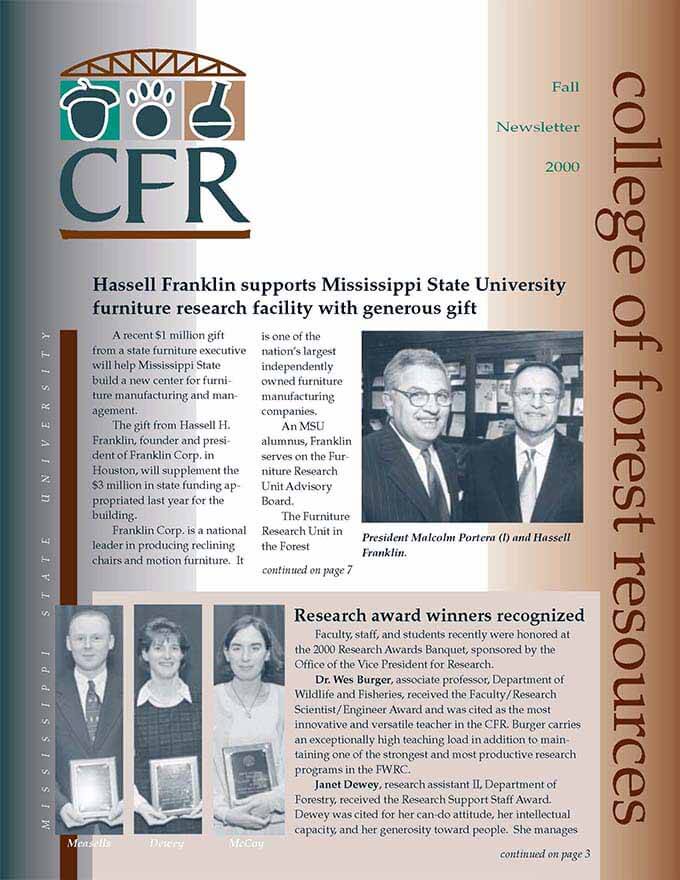 Fall 2000 Newsletter