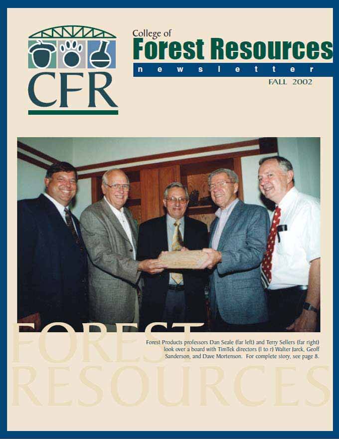 Fall 2002 Newsletter